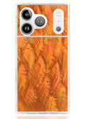 SQUARE® Orange Mother of Pearl iPhone Case