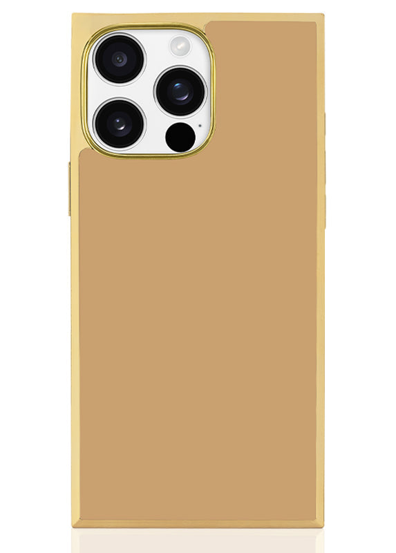 Elite Collection - SQUARE® Gilded Chai iPhone Case