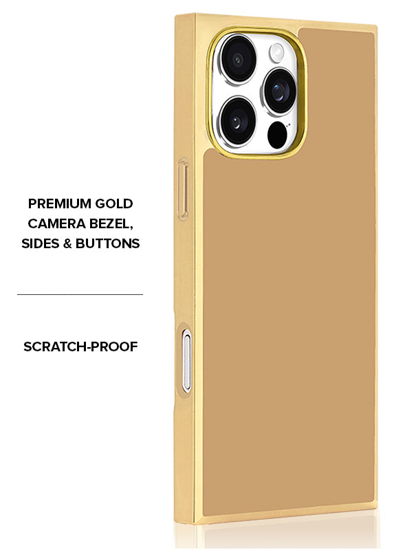 Elite Collection - SQUARE® Gilded Chai iPhone Case