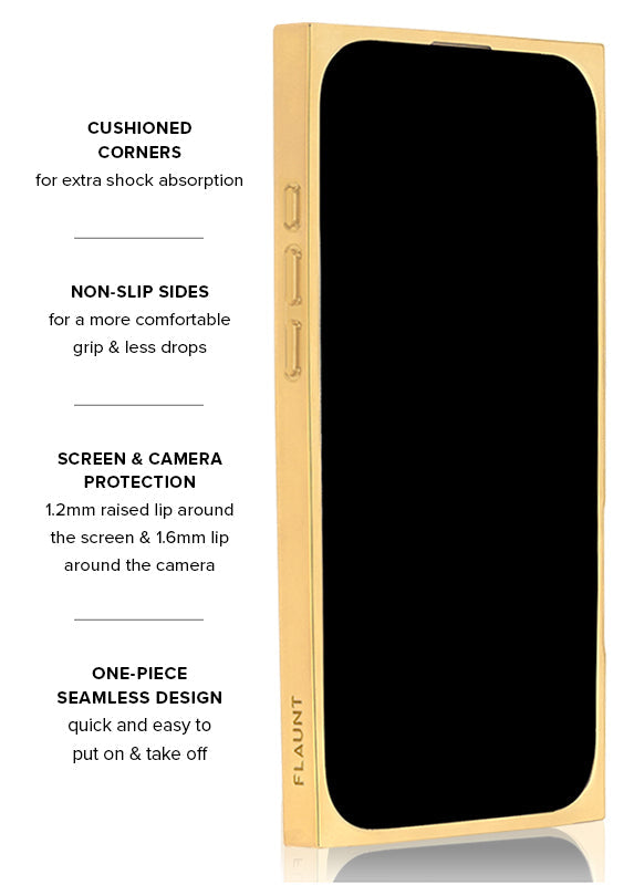 Elite Collection - SQUARE® Gilded Chai iPhone Case