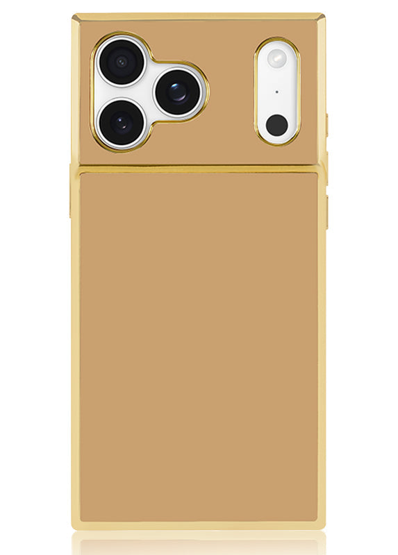 Elite Collection - SQUARE® Gilded Chai iPhone Case