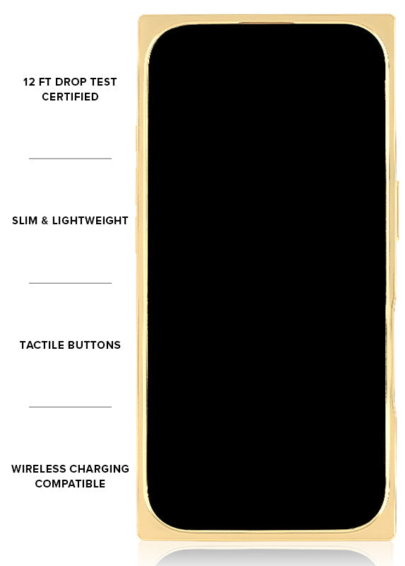 Elite Collection - SQUARE® Gilded Chai iPhone Case