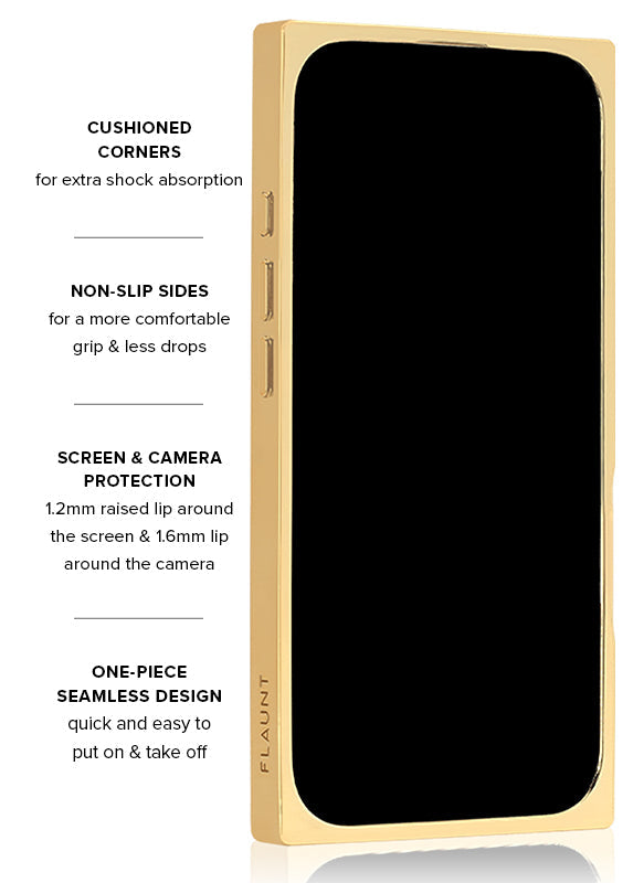 Elite Collection - SQUARE® Gilded Chai iPhone Case