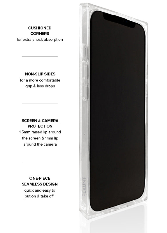 SQUARE® Blonde Tortoise Shell iPhone Case