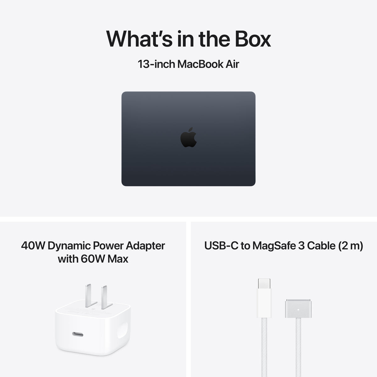 13-inch MacBook Air - M5 10-core CPU 10-core GPU - 24GB Memory - 1TB Storage - Midnight