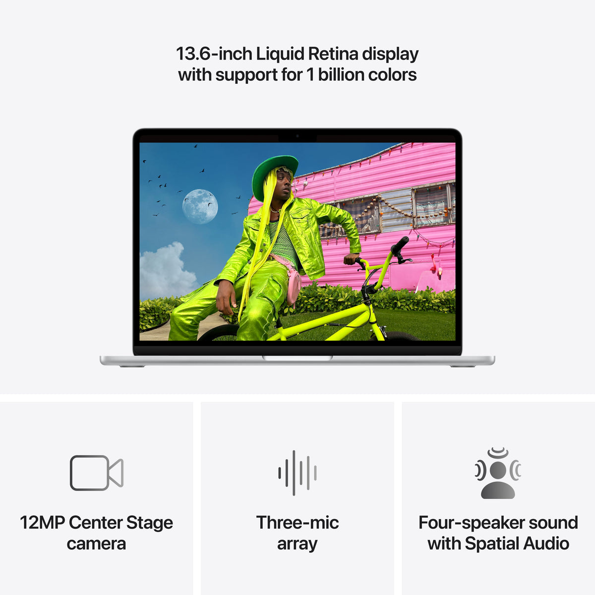13-inch MacBook Air - M5 10-core CPU 10-core GPU - 32GB Memory - 4TB Storage - Silver