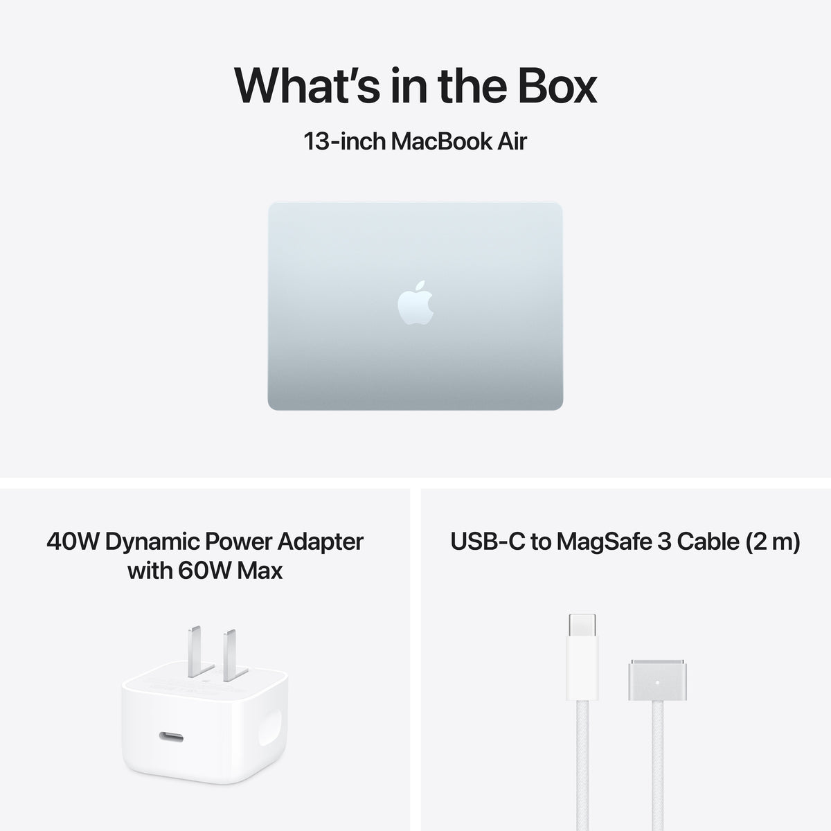 13-inch MacBook Air - M5 10-core CPU 10-core GPU - 32GB Memory - 2TB Storage - Sky Blue