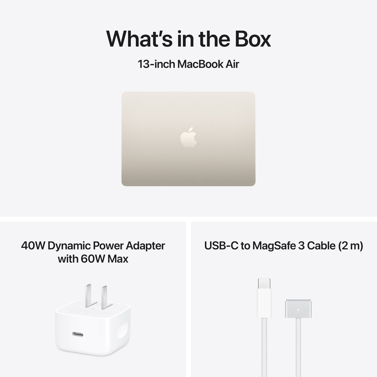 13-inch MacBook Air - M5 10-core CPU 10-core GPU - 16GB Memory - 2TB Storage - Starlight