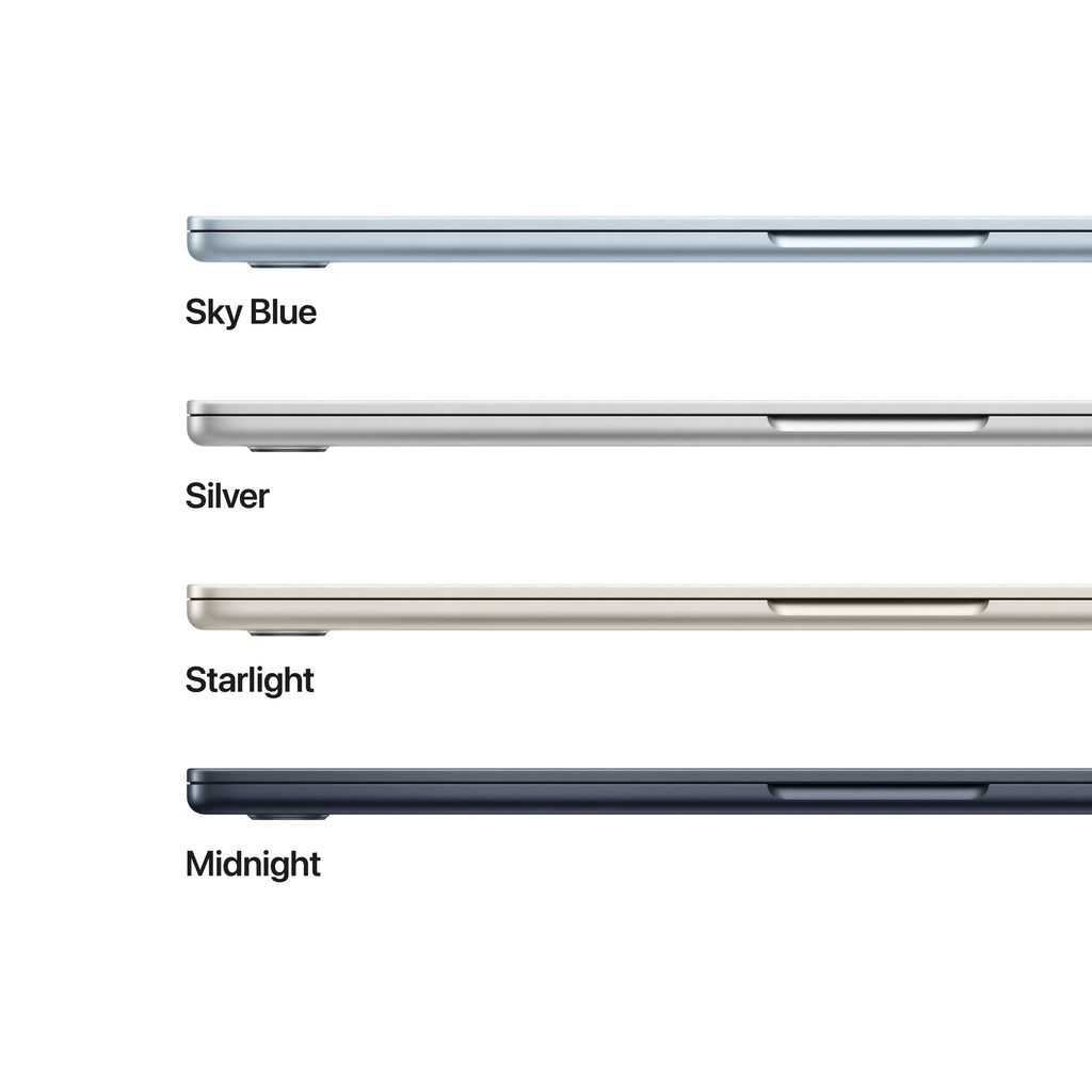 15-inch MacBook Air - M5 10-core CPU 10-core GPU - 24GB Memory - 1TB Storage - Midnight
