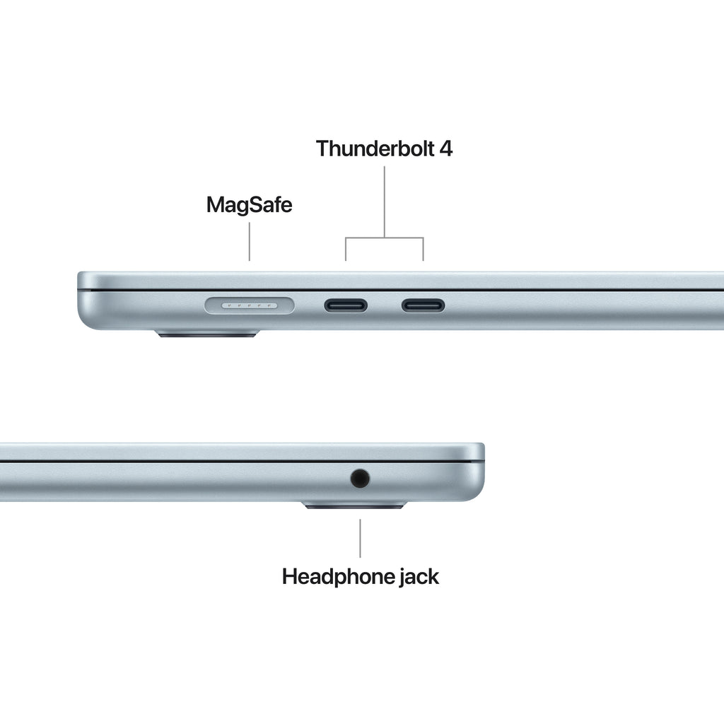 15-inch MacBook Air - M5 10-core CPU 10-core GPU - 16GB Memory - 4TB Storage - Sky Blue
