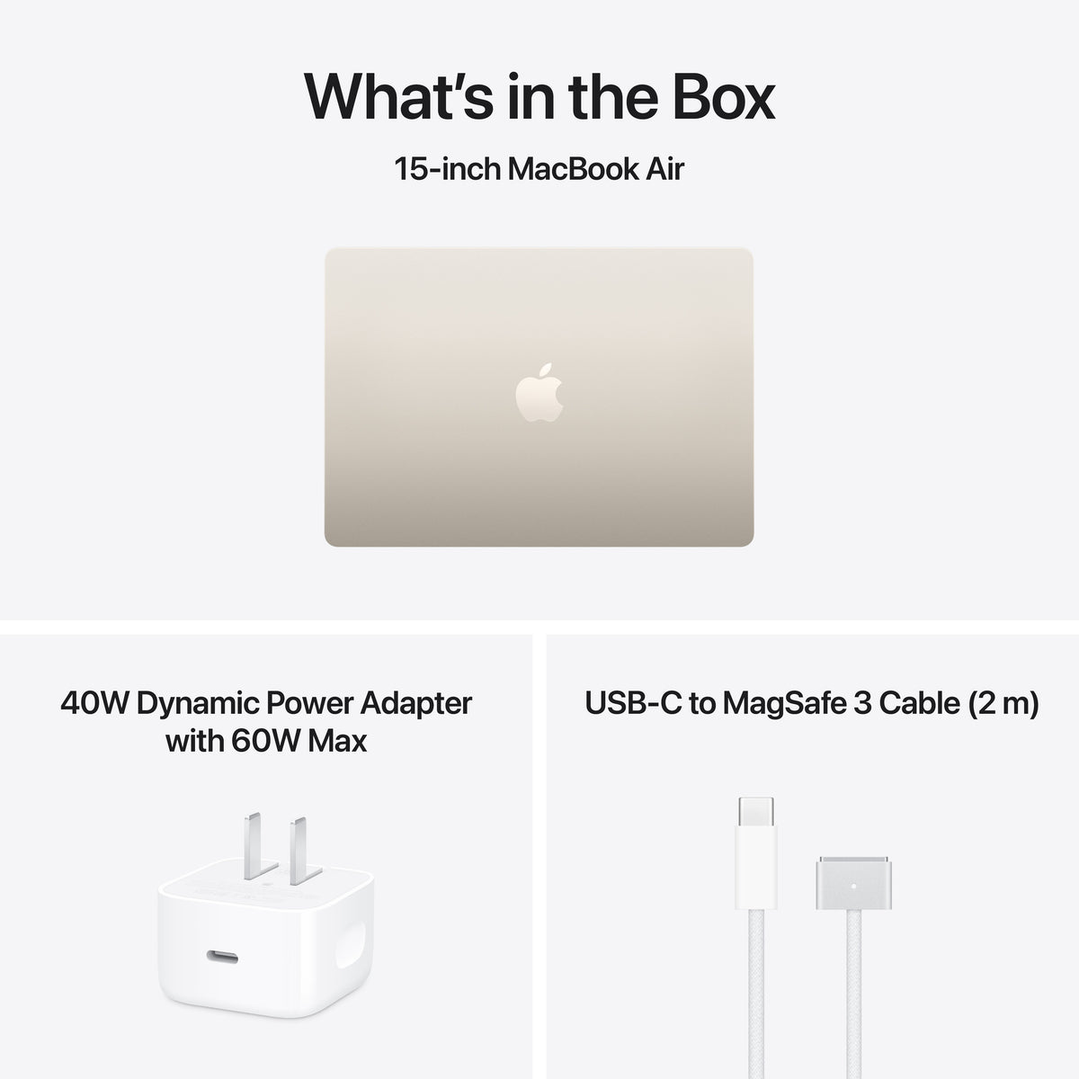 15-inch MacBook Air - M5 10-core CPU 10-core GPU - 24GB Memory - 1TB Starlight