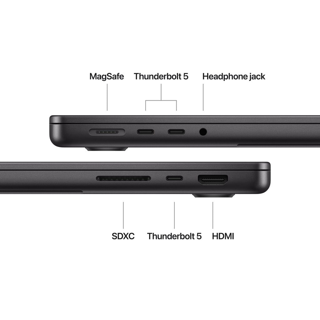 14-inch MacBook Pro - M4 Pro 12-core CPU 16-core GPU - 24GB Memory - 512GB Storage - Space Black
