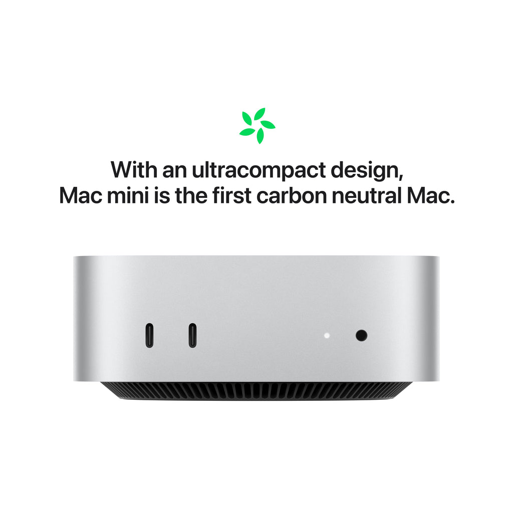 Mac Mini - M4 Pro 12-core CPU 16-core GPU - 24GB Memory - 1TB Storage - Gigabit Ethernet