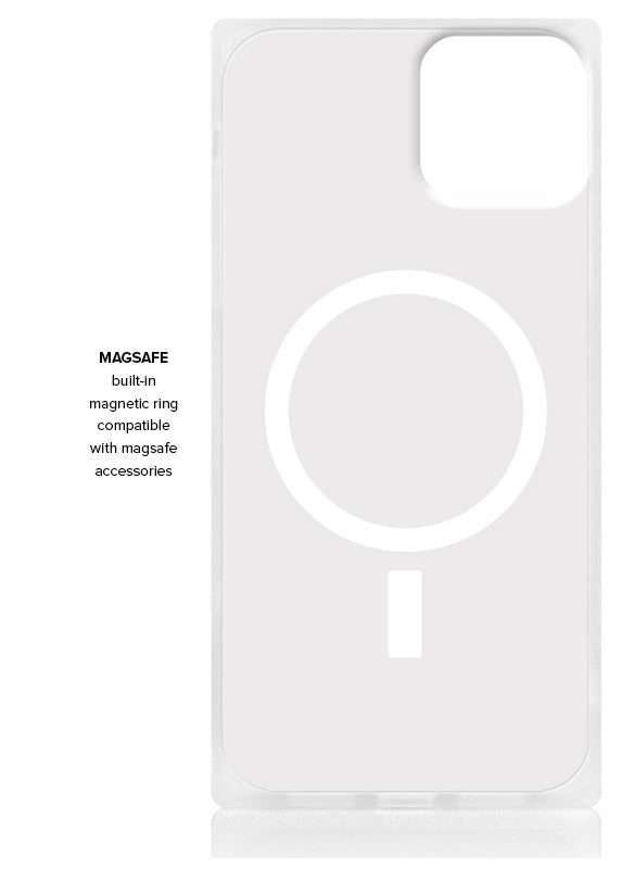 SQUARE® Navy & Green Rugby Stripe iPhone Case