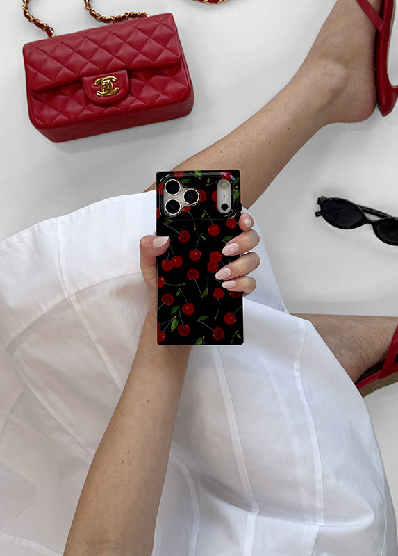SQUARE® Very Cherry iPhone Case