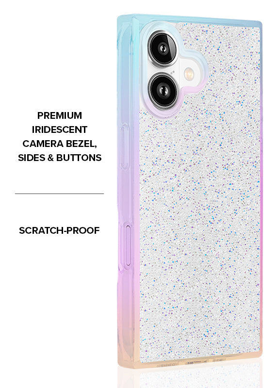Elite Collection - SQUARE® Iridescent Crystal Elegance iPhone Case